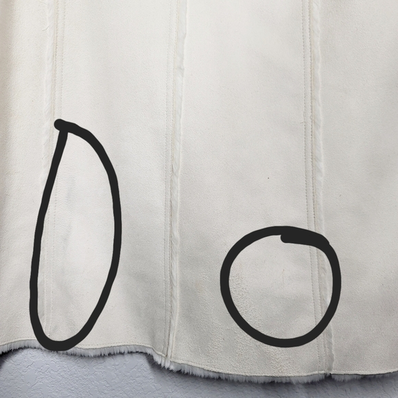 Coldwater Creek Women's Winter Whipstitch Faux Fur Coat - Picture 9 of 9